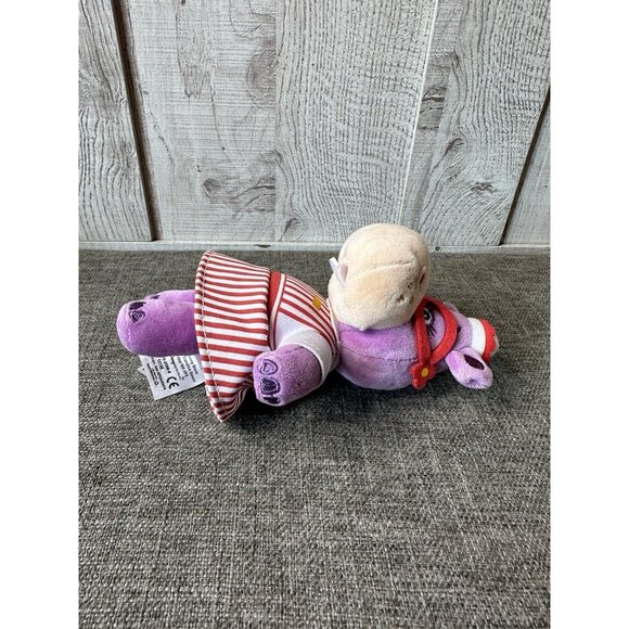 Hallie Hippo from Doc McStuffins Plush Toy 8” Stuffed Animal Hippopotamus - Picture 3 of 6